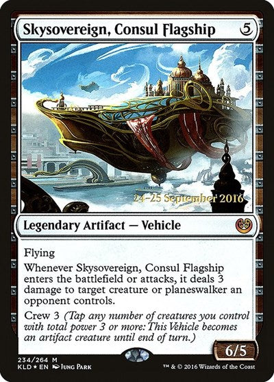 Skysovereign, Consul Flagship (Promos: Prerelease Cards) Near Mint Foil