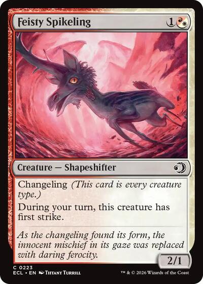 Feisty Spikeling (Lorwyn Eclipsed) Near Mint