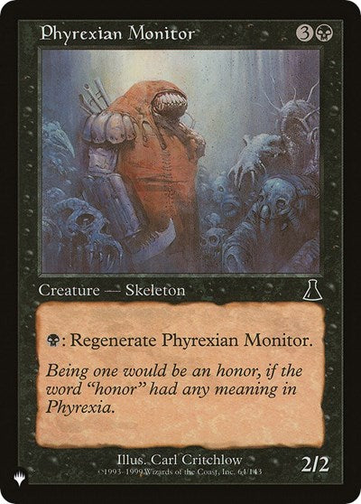 Phyrexian Monitor (The List) Near Mint