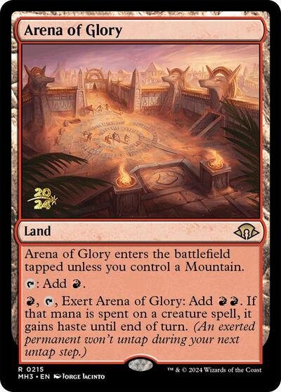 Arena of Glory (Promos: Prerelease Cards) Near Mint Foil