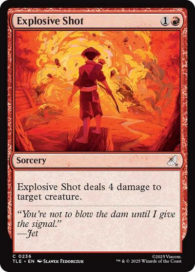 Explosive Shot (Avatar: The Last Airbender: Eternal-Legal) Near Mint
