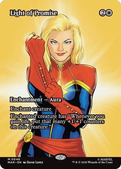 Light of Promise (Borderless) (Marvel Eternal-Legal) Near Mint Foil