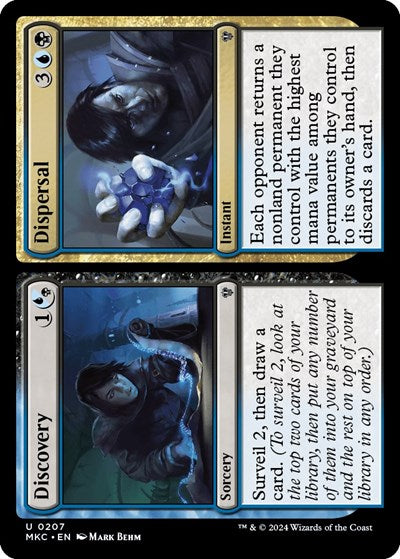 Discovery / Dispersal (Commander: Murders at Karlov Manor) Light Play