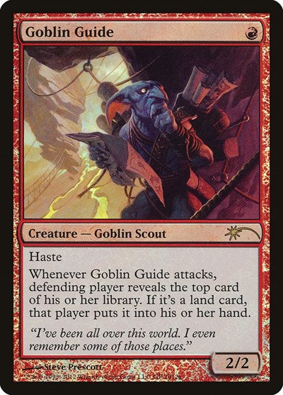 Goblin Guide (Promos: Grand Prix) Heavy Play Foil
