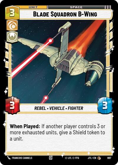 Blade Squadron B-Wing (Foil) (Jump to Lightspeed) Near Mint Foil