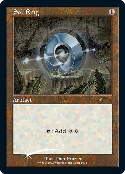 Sol Ring Retro Frame Foil Etched|0|0|0.00