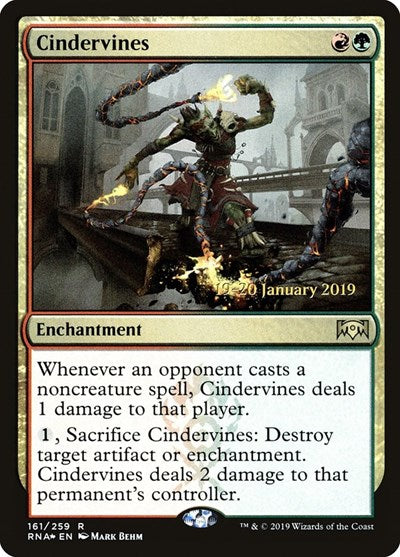 Cindervines (Promos: Prerelease Cards) Medium Play Foil