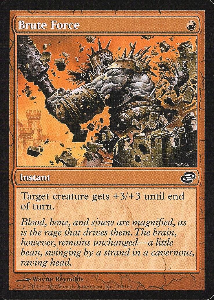 Brute Force (Planar Chaos) Damaged / Poor Foil