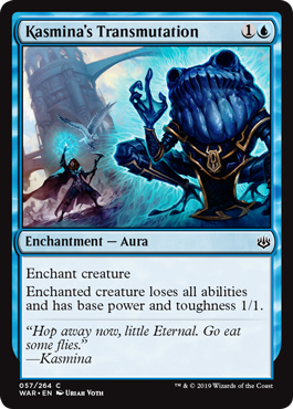 Kasmina's Transmutation (War of the Spark) Medium Play Foil