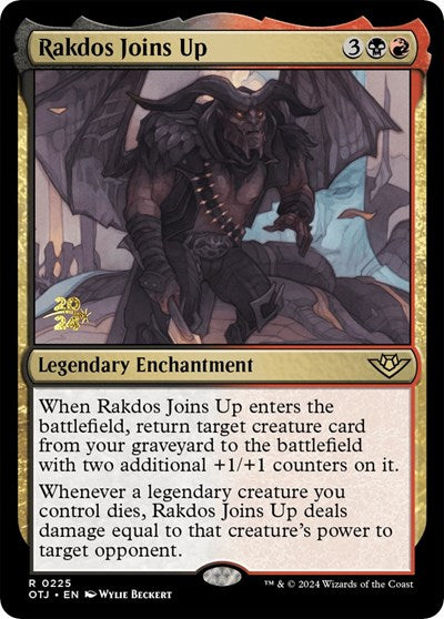 Rakdos Joins Up (Promos: Prerelease Cards) Light Play Foil