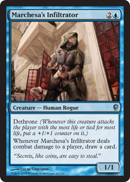 Marchesa's Infiltrator (Conspiracy) Medium Play Foil