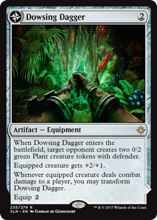 Dowsing Dagger (Lost Vale) (Ixalan) Damaged / Poor