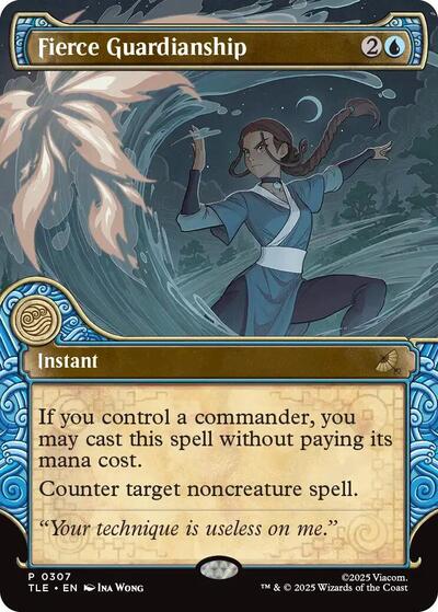 Fierce Guardianship (Showcase) (Avatar: The Last Airbender: Eternal-Legal) Near Mint