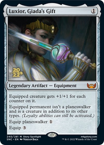 Luxior, Giada's Gift (Promos: Prerelease Cards) Medium Play Foil
