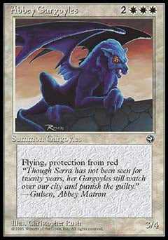 Abbey Gargoyles (Homelands) Damaged / Poor