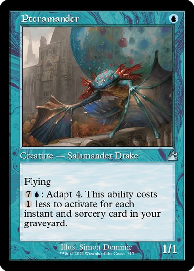 Pteramander Retro Frame|2|0|0.00