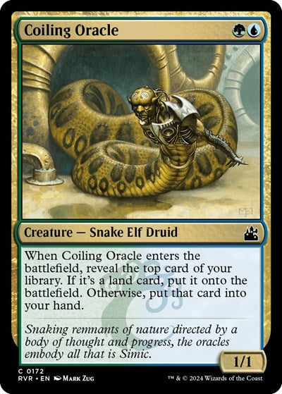 Coiling Oracle (Ravnica Remastered) Near Mint