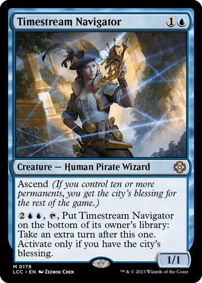 Timestream Navigator (Commander: The Lost Caverns of Ixalan) Light Play