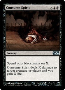 Consume Spirit (Magic 2010 Core Set) Medium Play
