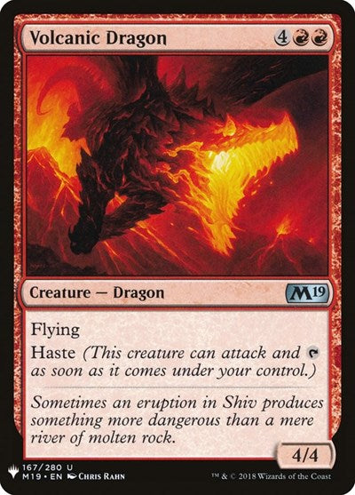 Volcanic Dragon (Mystery Booster) Near Mint