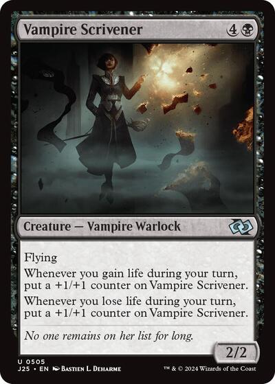 Vampire Scrivener (Foundations Jumpstart) Medium Play