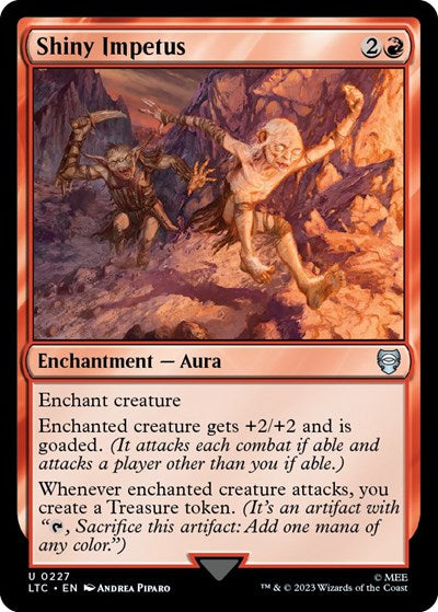 Shiny Impetus (Commander: The Lord of the Rings: Tales of Middle-earth) Near Mint