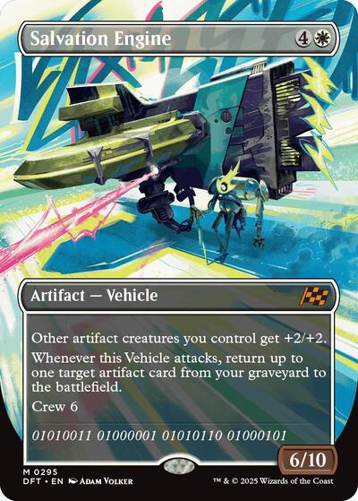 Salvation Engine (Borderless) (Aetherdrift) Near Mint