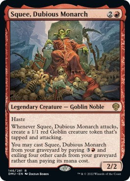 Squee, Dubious Monarch (Dominaria United) Medium Play