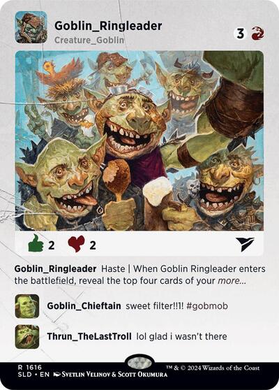 Goblin Ringleader (Secret Lair) Near Mint