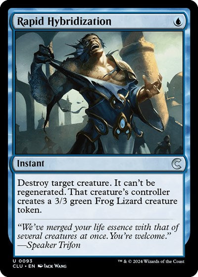 Rapid Hybridization (Ravnica: Clue Edition) Light Play