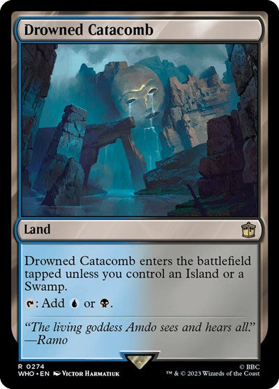 Drowned Catacomb (Universes Beyond: Doctor Who) Medium Play Foil
