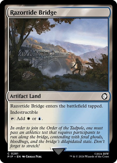 Razortide Bridge (Universes Beyond: Fallout) Light Play