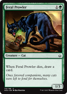 Feral Prowler (Hour of Devastation) Medium Play Foil