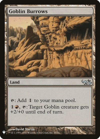 Goblin Burrows (Mystery Booster) Near Mint