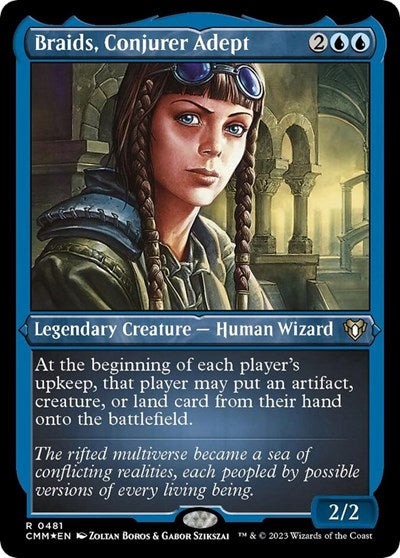 Braids Conjurer Adept Foil Etched|1|0|0.00
