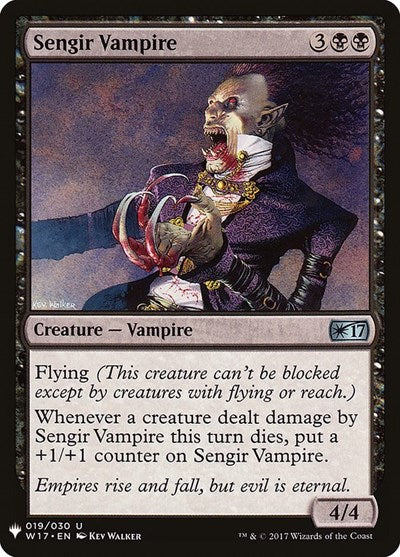 Sengir Vampire (Mystery Booster) Light Play