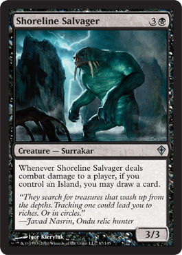 Shoreline Salvager (Worldwake) Light Play