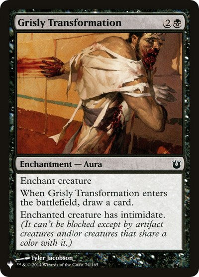 Grisly Transformation|5|0|0.00