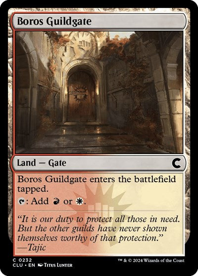 Boros Guildgate (Ravnica: Clue Edition) Medium Play