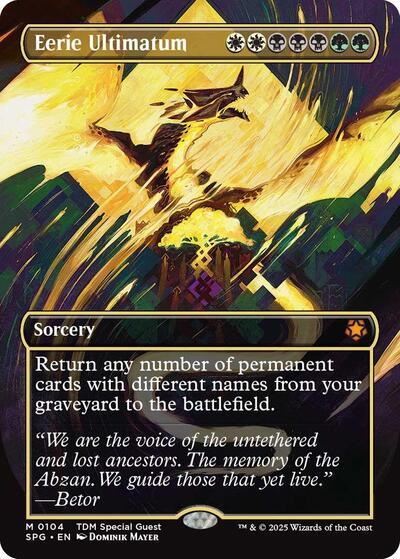 Eerie Ultimatum Borderless|1|0|0.00