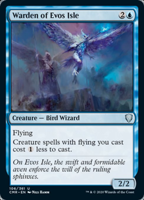 Warden of Evos Isle (Commander Legends) Medium Play