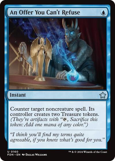 An Offer You Can't Refuse (Foundations) Light Play Foil