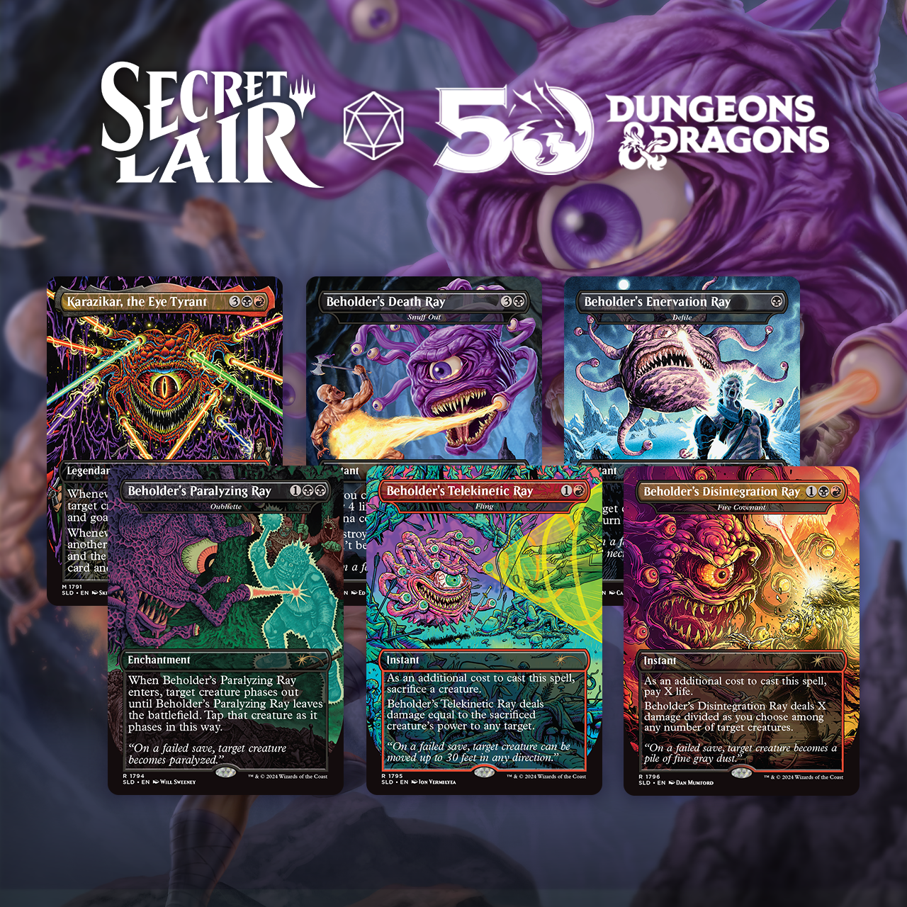 Secret Lair Drop - Death is in the Eyes of the Beholder II