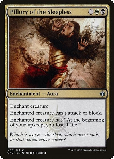 Pillory of the Sleepless (Ravnica Allegiance: Guild Kits) Medium Play