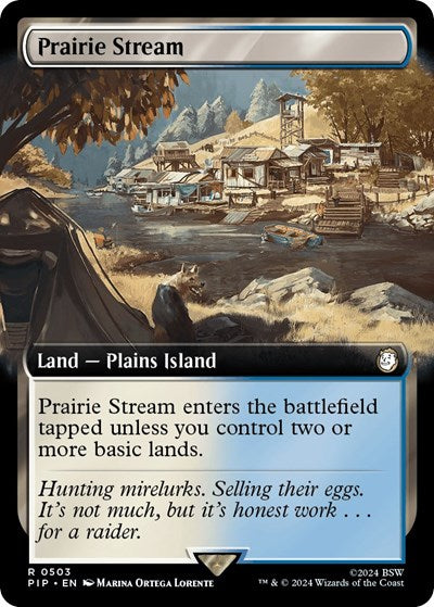 Prairie Stream (Extended Art) (Universes Beyond: Fallout) Near Mint