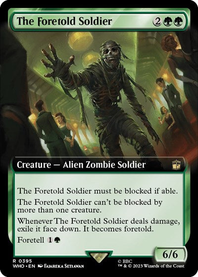 The Foretold Soldier (Extended Art) (Universes Beyond: Doctor Who) Light Play Foil