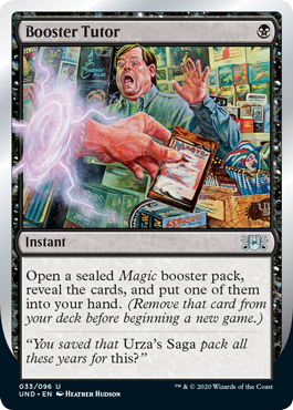 Booster Tutor (Unsanctioned) Near Mint