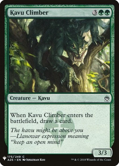 Kavu Climber (Mystery Booster) Near Mint