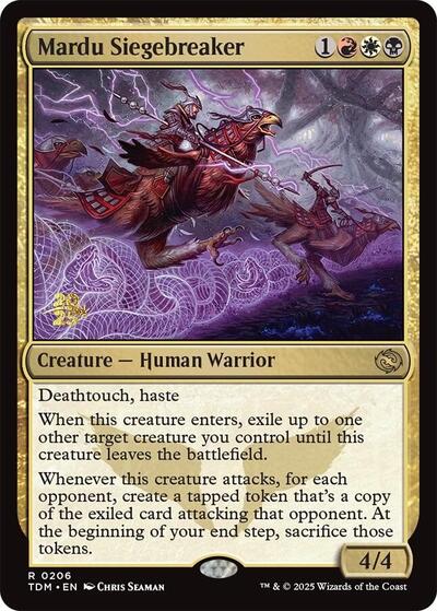 Mardu Siegebreaker (Promos: Prerelease Cards) Near Mint Foil
