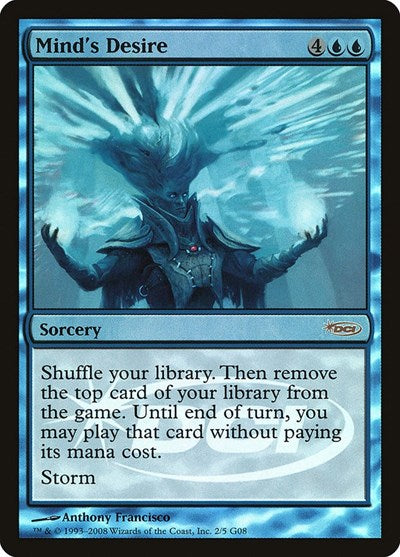 Mind's Desire (Promos: Judge) Light Play Foil
